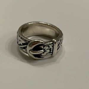 James Avery belt buckle ring